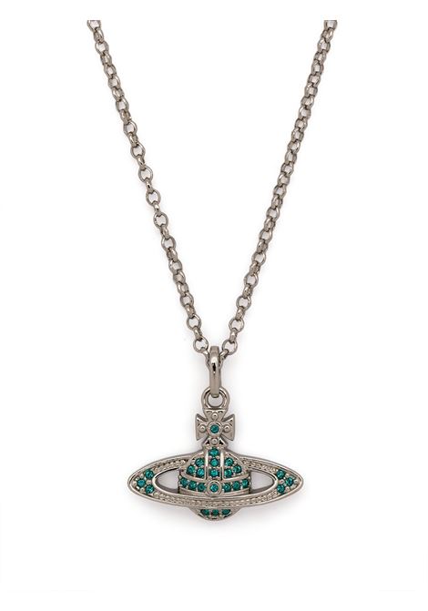 mini bas relief pendant woman platinum VIVIENNE WESTWOOD | 63020086-02P116-CNP116